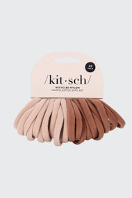 Kitsch Nylon Elastics in Eco Blush