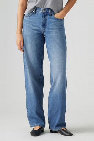 Levi's Baggy Dad Jean in Heavy Check