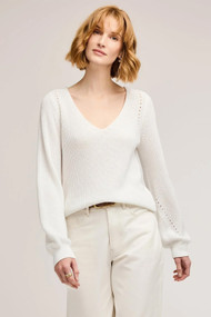 Gentle Fawn Hailey Sweater in White