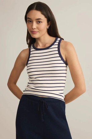 Z Supply Hadley Striped Tank in Supernova
