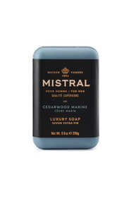 Mistral Bar Soap in Cedarwood Marine