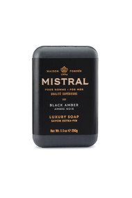 Mistral Bar Soap in Black Amber