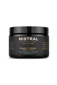 Mistral Men's Shave Cream in Cedarwood Marine