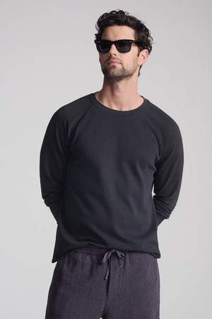 Mavi Jersey Long Sleeve in Pirate Black