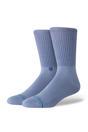 Stance Icon Pop Crew in Stone Blue