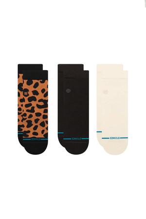 Stance Animaniac Quarter 3 Pack in Black