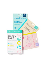 Patchology Happy Face Sheet Mask Kit