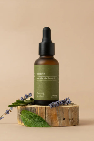 Fern & Petal Soothe Essential Oil Roller Refill