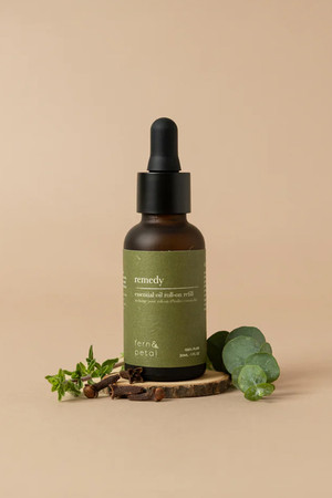 Fern & Petal Remedy Essential Oil Roller Refill