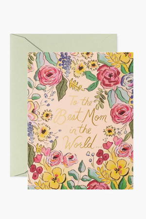 Rifle Paper Co. Best Mom In The World Card