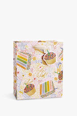 Rifle Paper Co. Birthday Cake Medium Gift Bag