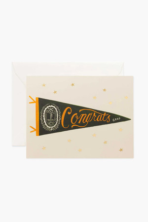 Rifle Paper Co. Congrats Pennant Card