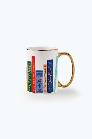 Rifle Paper Co. Book Club Porcelain Mug