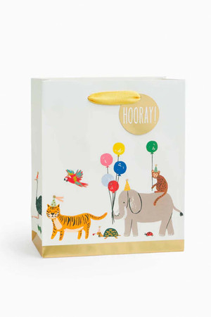 Rifle Paper Co. Party Animals Medium Gift Bag
