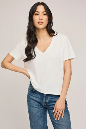 Gentle Fawn Lucy Tee in White