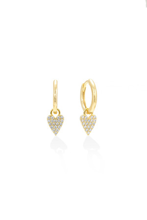 Lover's Tempo Flutter Huggies in Gold