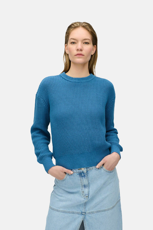 Minimum Mikala 2.0 Sweater in Blue Ashes