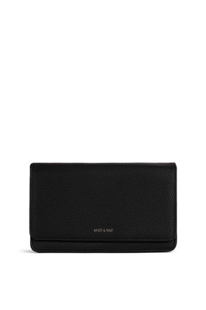 Matt & Nat Bee Grain Crossbody Bag in Black