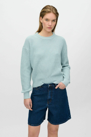 Minimum Mikala 2.0 Sweater in Gray Mist