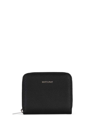 Matt & Nat Rue Grain Wallet in Black