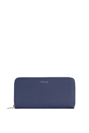 Matt & Nat Central Grain Wallet in Blueberry