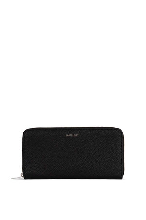 Matt & Nat Central Grain Wallet in Black