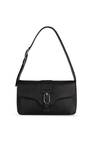 Matt & Nat Isabelle Grain Shoulder Bag in Black