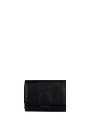 Matt & Nat Mellow Small Forum Wallet in Black