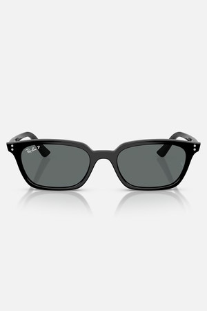 Ray-Ban 0RB4456 Zaya Sunglasses in Black + Dark Grey Polar