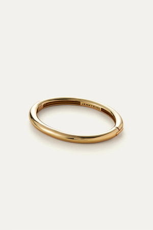Jenny Bird Gia Bangle in High Polish Gold