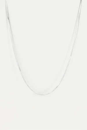 Jenny Bird Zeina Slim Chain in Platinum