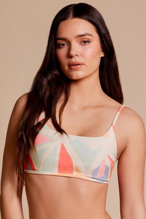 June Swimwear Keiko Bikini in Crystal