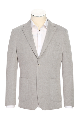 Renoir Slim Fit Blazer in Taupe