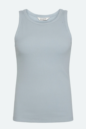 Minimum Lila Tank in Gray Mist
