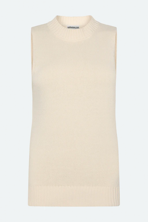 Minimum Mai Sweater Tank in Brown Rice