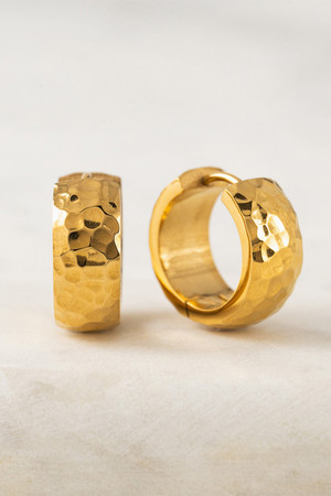 Lover's Tempo Kirra Hoops in Gold