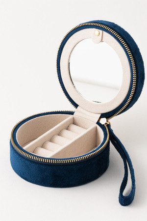 Lover's Tempo Resort Jewelry Box in Sapphire