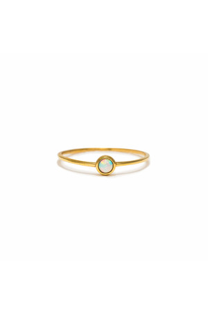 Lover's Tempo Opal Ring in Gold