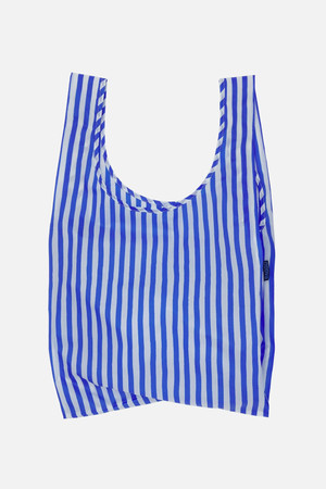 Baggu Standard Bag in Blue Painted Stripe