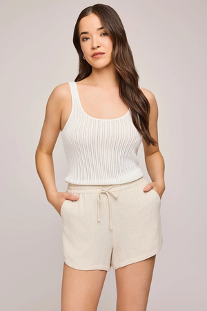 Gentle Fawn Suki Short in Linen