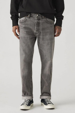 Levi's 501 '93 Straight in Black Ash Selvedge