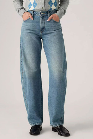 Levi's Baggy Dad Barrel Jean in Easy Days