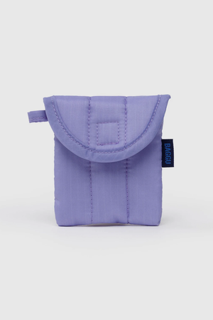 Baggu Puffy Earbuds Case in Wisteria