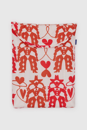 Baggu Puffy Laptop Sleeve 14" in Cowgirl