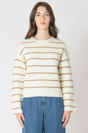 Dex Ottoman Sweater in Cream