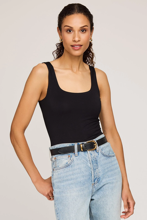 Gentle Fawn Blanche Tank in Black