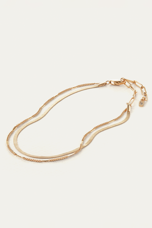 Jenny Bird Surfside Anklet in High Polish Gold