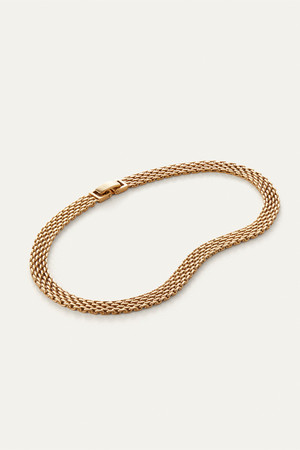 Jenny Bird Blythe Anklet in High Polish Gold