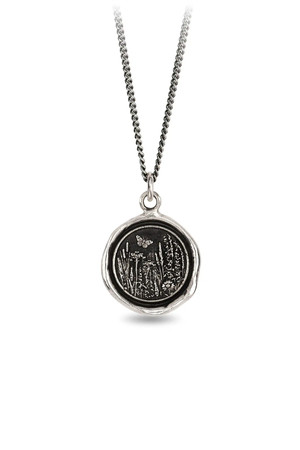Pyrrha Wild At Heart Talisman in Sterling Silver 18"