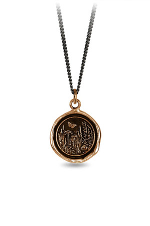 Pyrrha Wild At Heart Talisman in Bronze 18"